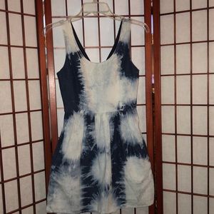 American Eagle Denim Skater Dress EUC